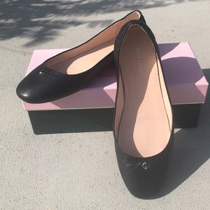 Kate Spade Kora black flats